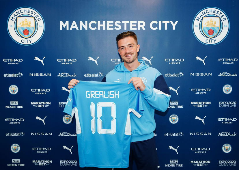 GREALISH, FRESCO DI TRASFERIMENTO AL CITY preview