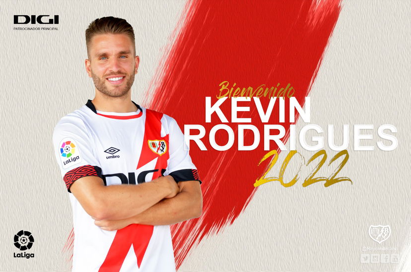 Ufficiale: Kevin Rodrigues è un nuovo giocatore del Rayo Vallecano preview