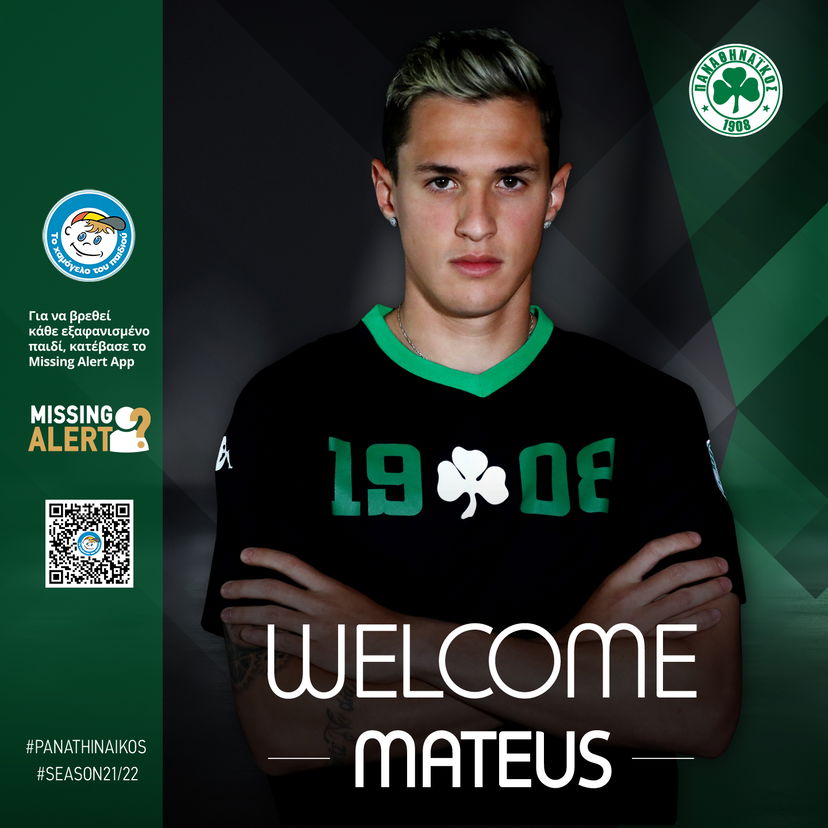 Ufficiale: Panathinaikos, preso Mateus Vital dal Corinthians preview