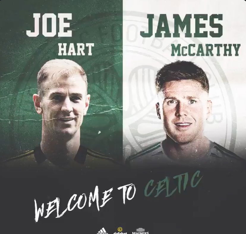 Ufficiale: doppio colpo in casa Celtic. Presi Joe Hart e James McCarthy preview