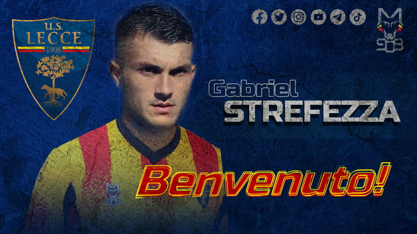 Ufficiale: Strefezza è del Lecce. Firma fino al 2025 preview