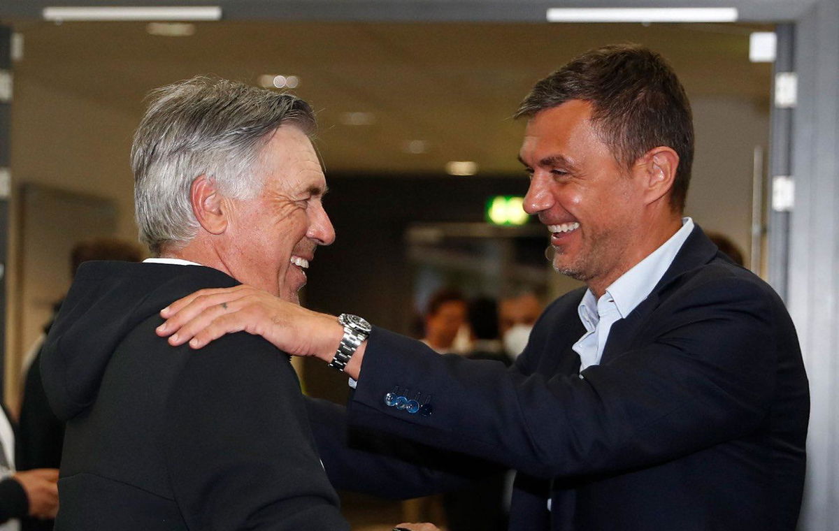 Ancelotti: “Sensazioni positive. Siamo pronti”. Poi la foto con Maldini: “Una leggenda e un grande amico” article-post