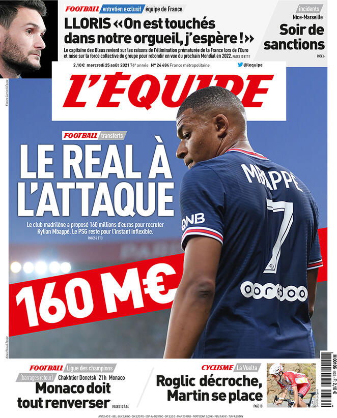 L’Equipe sul futuro di Mbappè: “Real all’attacco” preview