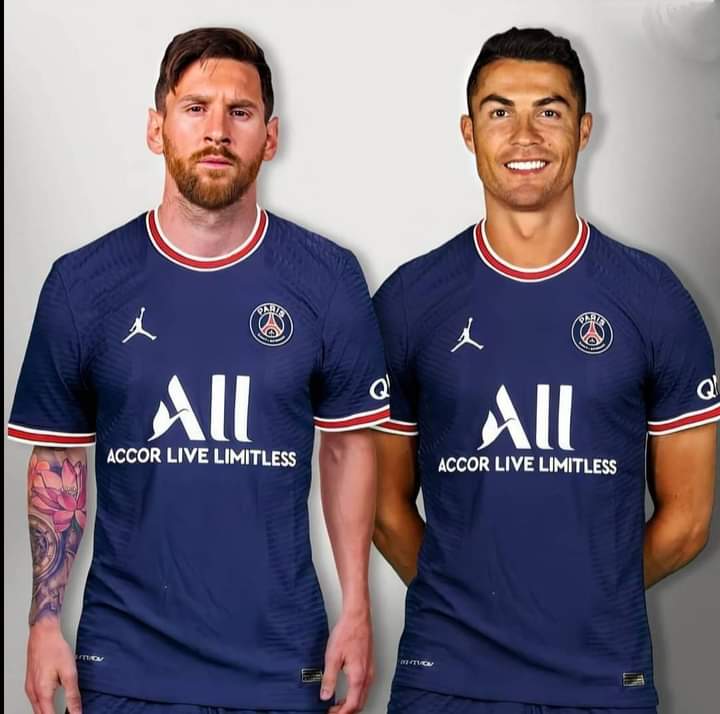 Ronaldo e Messi con la maglia PSG: la foto social del fratello di Al-Thani preview