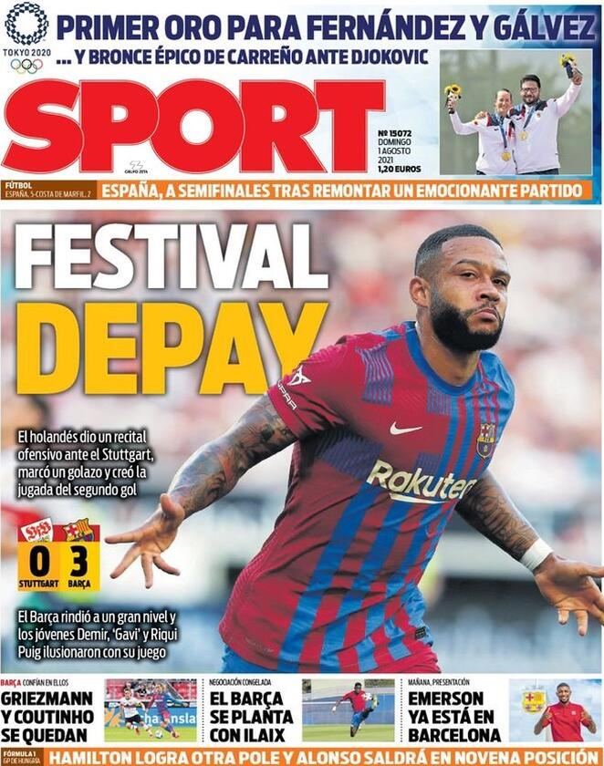 Le aperture spagnole: “Memphis show” e “Festival Depay” preview