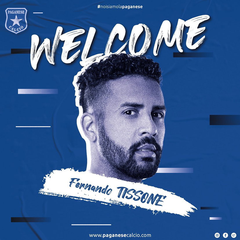 Ufficiale: Tissone firma per la Paganese, contratto fino a giugno 2022 preview
