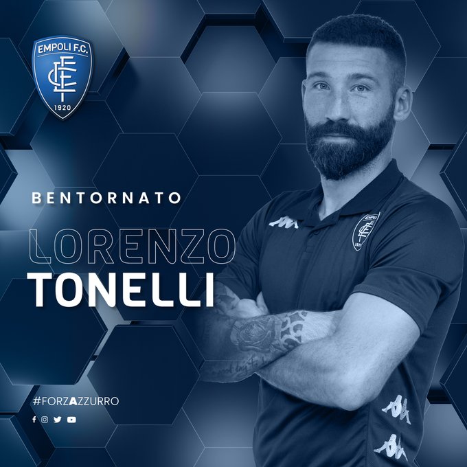 Ufficiale: Tonelli torna all’Empoli preview