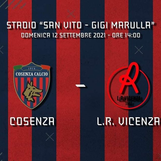 Serie B, prima vittoria per il Cosenza. Vicenza ko 2-1 preview