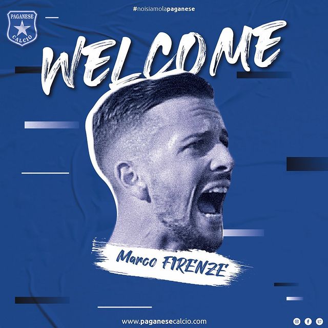 Ufficiale: Paganese, preso il centrocampista Marco Firenze preview
