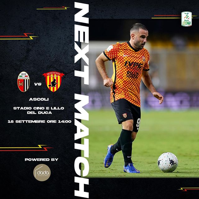 Ascoli-Benevento, le formazioni ufficiali preview