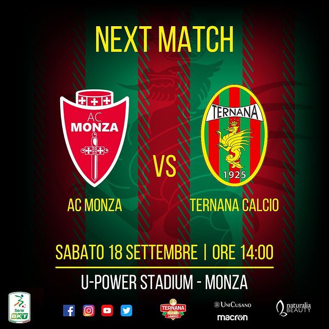 Monza-Ternana, le formazioni ufficiali preview