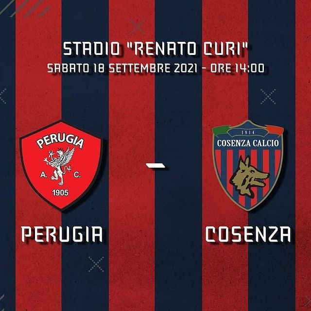 Perugia-Cosenza, le formazioni ufficiali article-post