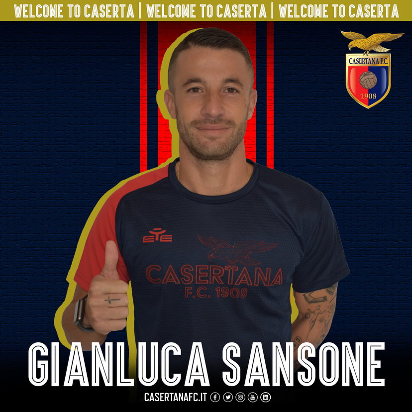 Ufficiale: Gianluca Sansone è un nuovo giocatore della Casertana preview
