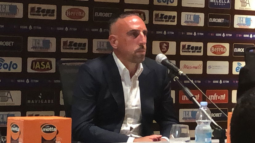 Ribery: “Mi sento bene, ho tanti stimoli. La passione di Salerno mi ha coinvolto” preview
