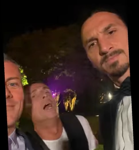 Pintus imita Ibra. Arriva lo svedese e lo spinge via. Il video preview