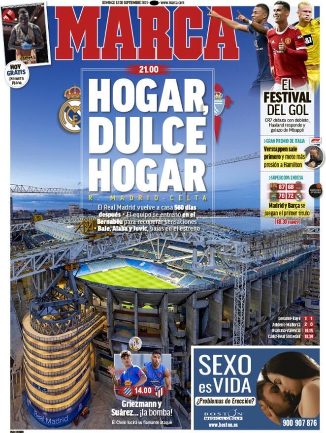 L’apertura di Marca: Real Madrid, casa dolce casa preview