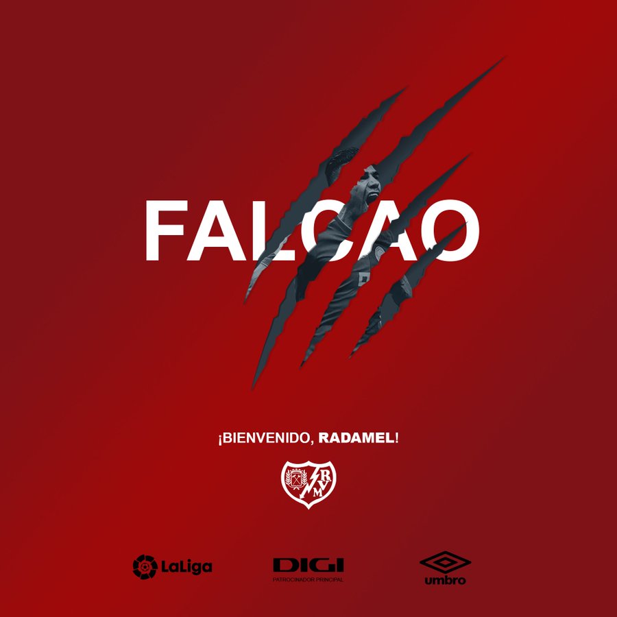 Ufficiale: Radamel Falcao al Rayo Vallecano article-post