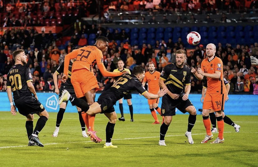 Dumfries su Instagram: “Contento della vittoria e del gol. Che onore rappresentare l’Olanda” preview