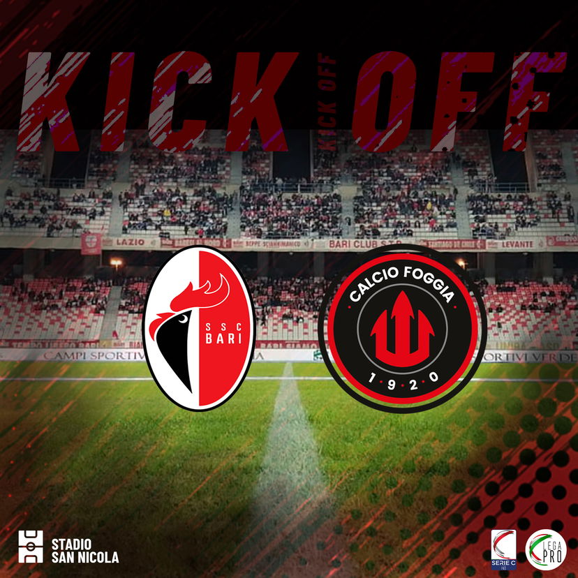 Serie C, finisce 1-1 il big match tra Bari e Foggia. A Maita risponde Ferrante preview