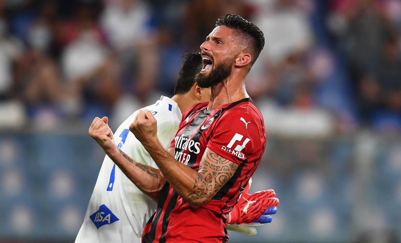 Giroud esulta: “Stasera Milano è ancora una volta rossonera” preview