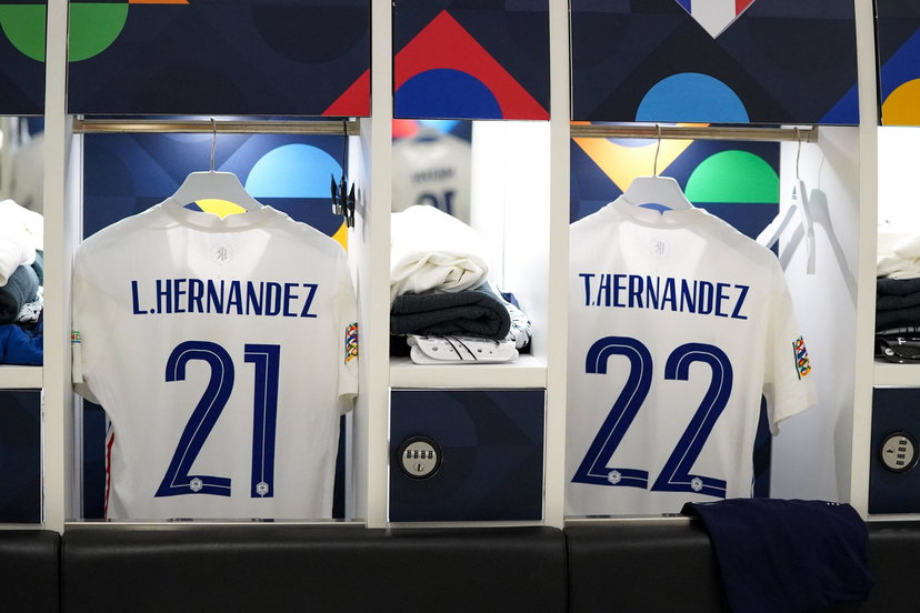 Lucas e Theo Hernandez titolari, dal 1974 non si vedevano due fratelli nell’undici di partenza francese preview