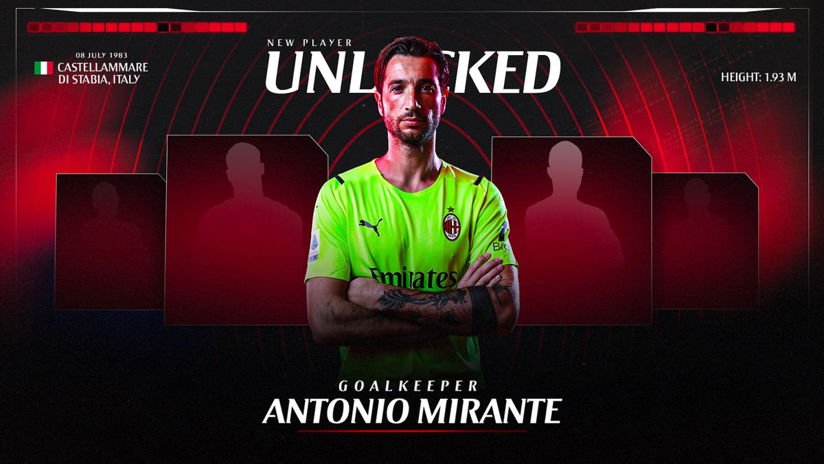 Ora è ufficiale: Mirante nuovo portiere del Milan article-post