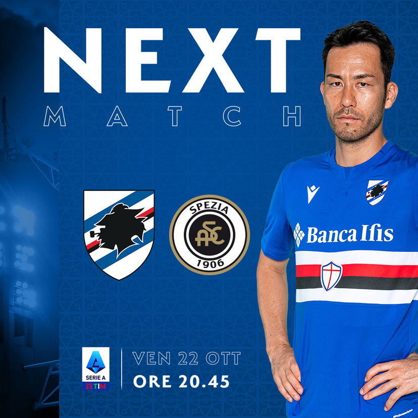 Sampdoria-Spezia, le formazioni ufficiali preview