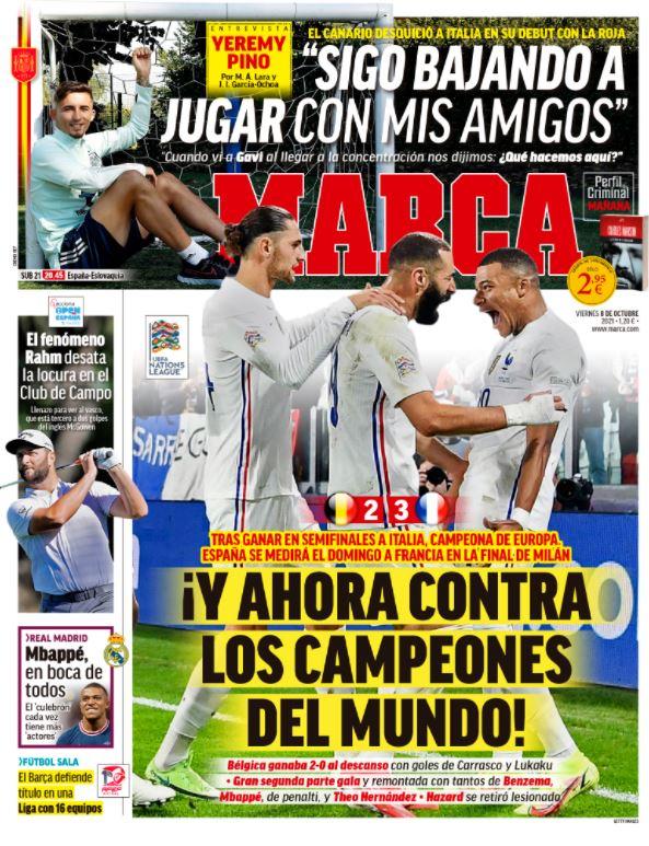 Le aperture spagnole: “E ora contro i campioni del Mondo. La Francia incute timore” preview