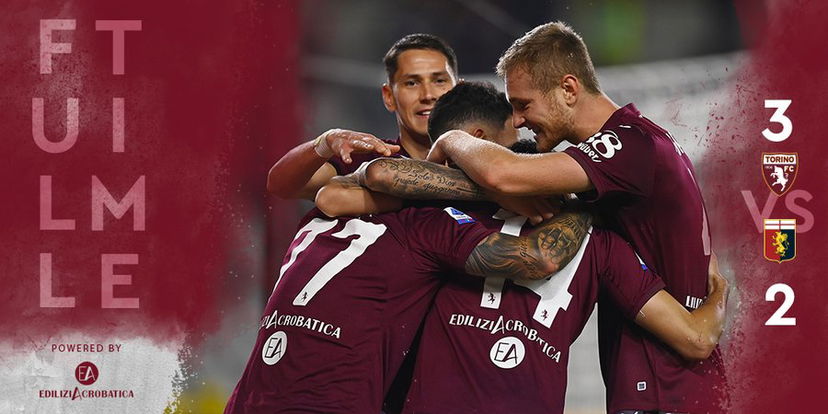 Tris Toro con Sanabria-Pobega-Brekalo (3-2). Il Genoa si sveglia tardi, altro stop per Ballardini preview