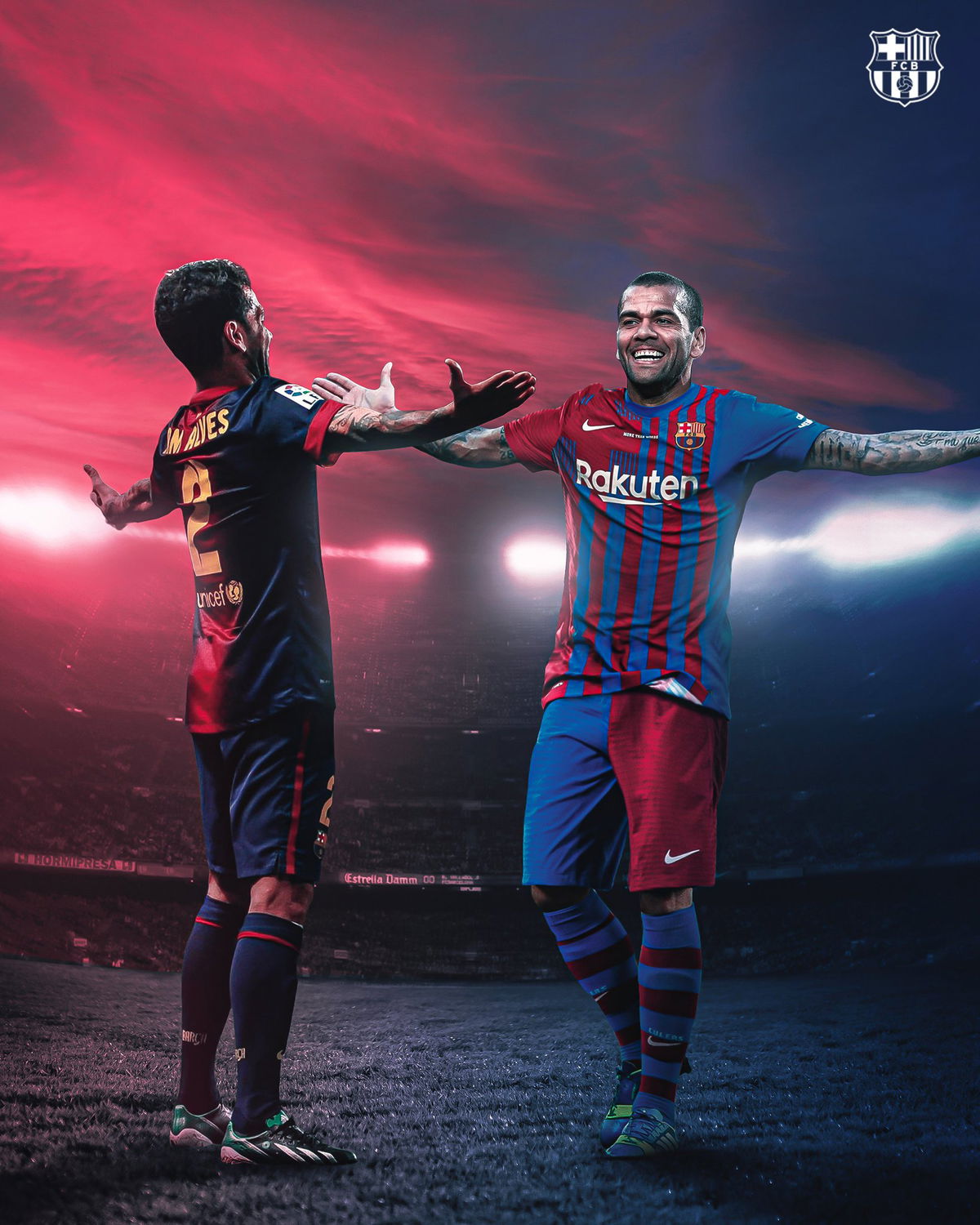 Dani Alves: “E’ un privilegio essere qui. Con la maglia del Barça mi sento un supereroe” article-post