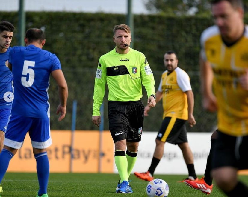 Immobile arbitro per un giorno. Finisce 7-7 la sfida per beneficenza preview