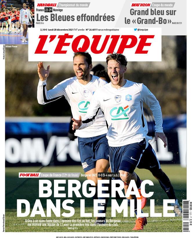 Coppa di Francia, il Bergerac (dilettanti) elimina il Metz (Ligue1). L’Equipe gli dedica l’apertura article-post