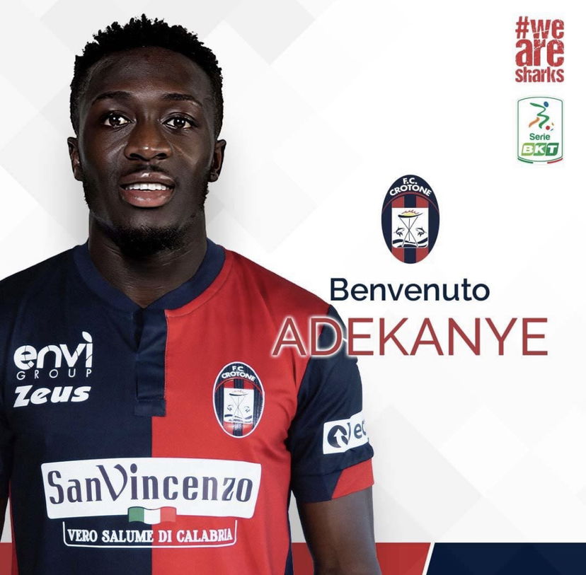 Adekanye al Crotone. C’è anche l’ufficialità preview