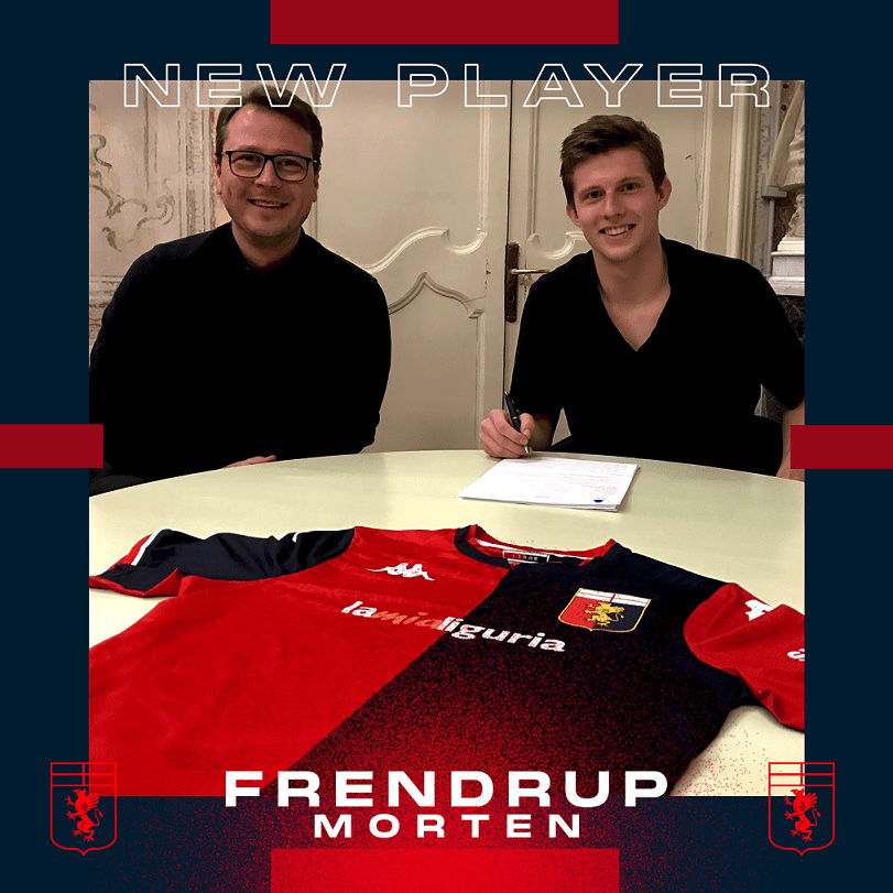 Ufficiale Frendrup al Genoa preview