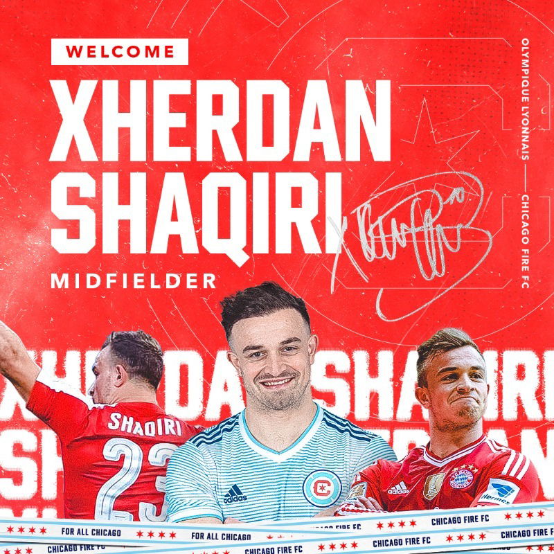 Ufficiale: Shaqiri ai Chicago Fire preview