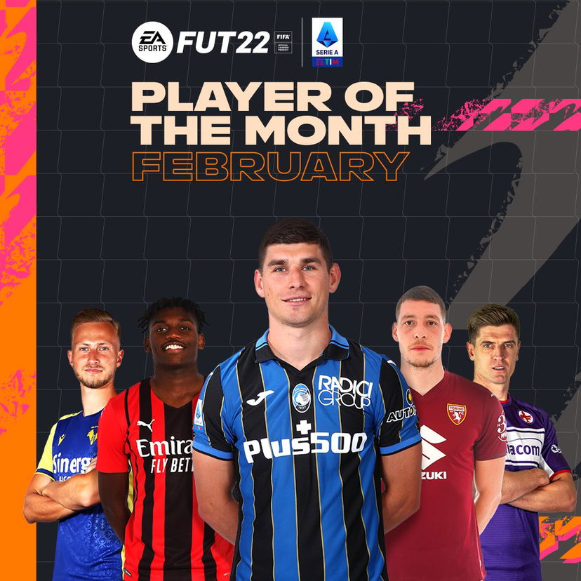 Giocatore del mese di febbraio, il premio va a Malinovskyi preview