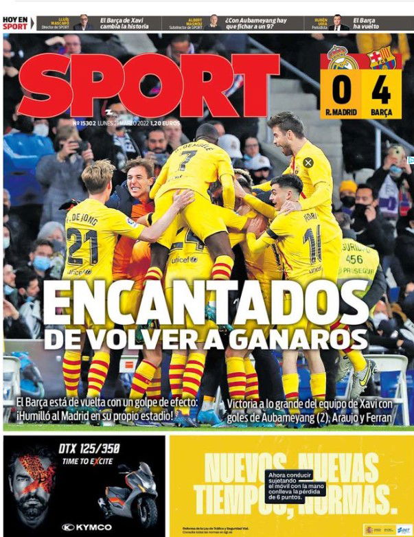 Apoteosi Barça, Real demolito al Bernabeu. Sport celebra la rinascita: “Felici di tornare a vincere” preview