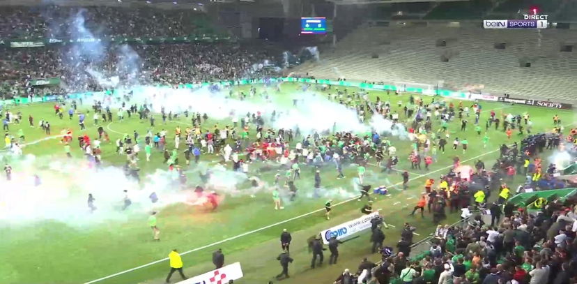 Saint-Etienne: 6 punti di penalizzazione nel prossimo campionato e 6 gare a porte chiuse dopo gli incidenti degli spareggi preview