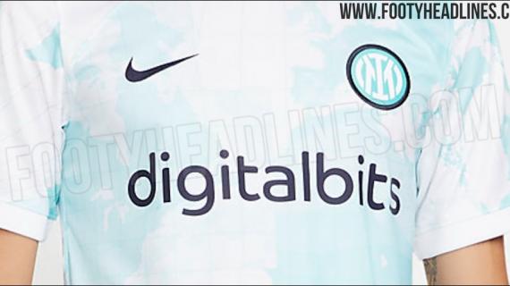 Ecco la seconda maglia dell’Inter: sarà bianca e verde acqua preview