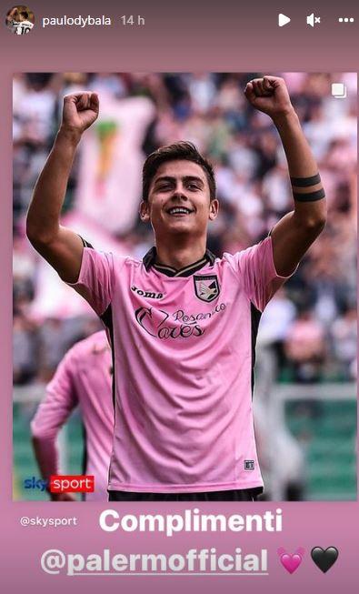 Dybala festeggia la promozione in B del Palermo: “Complimenti” preview
