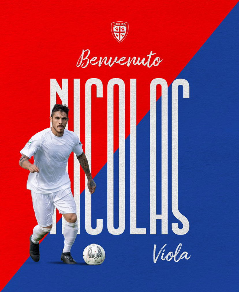 Nicolas Viola, contratto biennale. Ora c’è la conferma del Cagliari preview