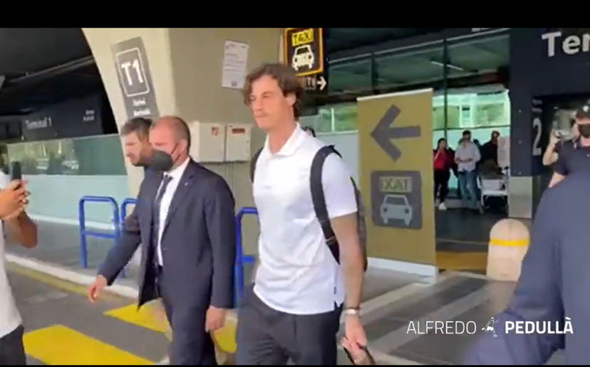 Svilar è sbarcato a Fiumicino. Il video preview