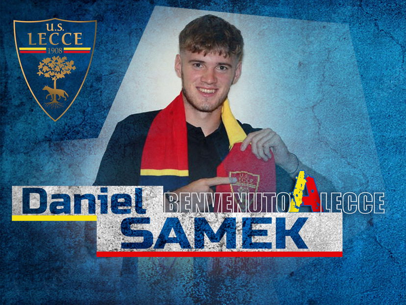 Ora è anche ufficiale: Samek è un nuovo giocatore del Lecce preview