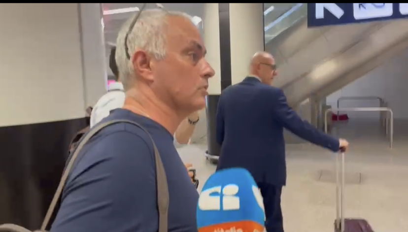 Mourinho torna a Roma: “Carico? Parliamo il 13 agosto” preview