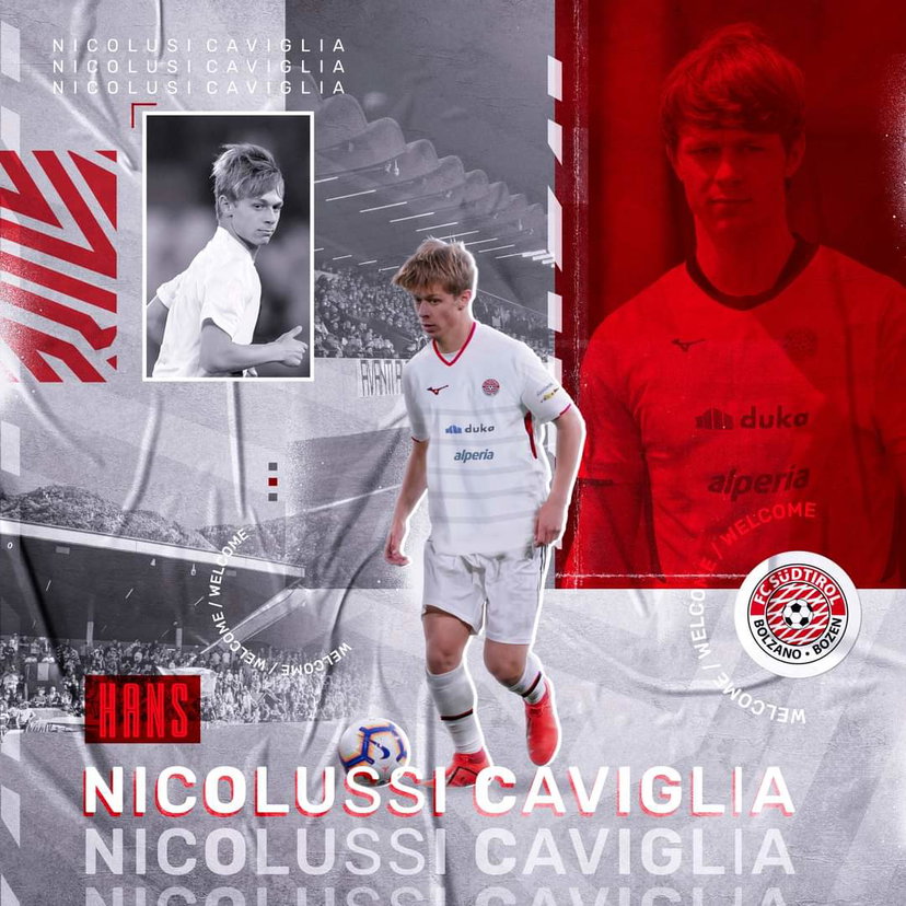 Ufficiale: Nicolussi Caviglia in prestito al Sudtirol preview