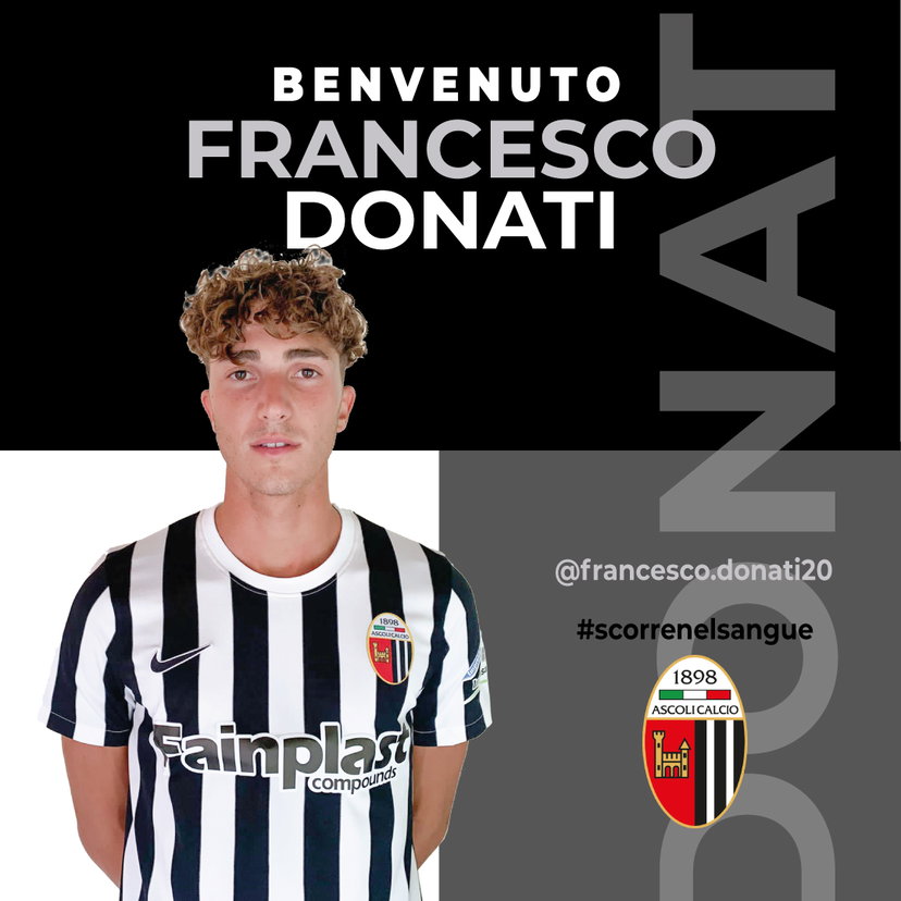 Tutto confermato: Donati passa in prestito all’Ascoli preview