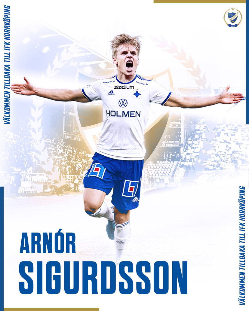 Ufficiale: Sigurdsson torna al Norrkoping preview