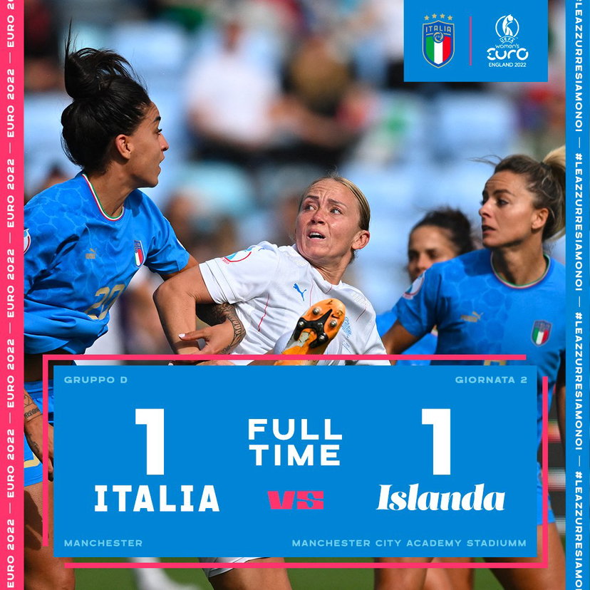 L’Italia pareggia con l’Islanda, si giocherà la qualificazione col Belgio preview