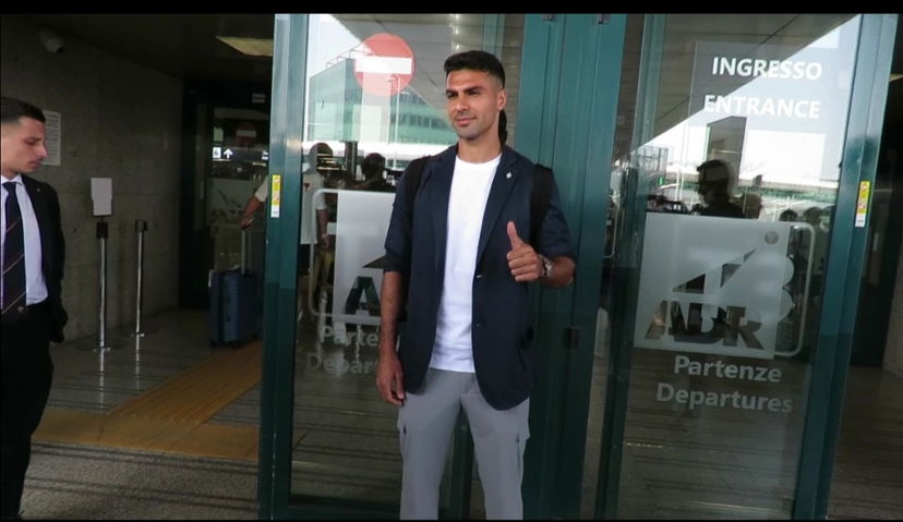 Celik è sbarcato a Roma. Il video preview