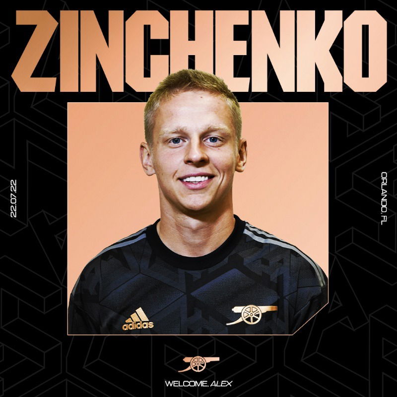 Ufficiale: Arsenal, dal Manchester City arriva Zinchenko preview